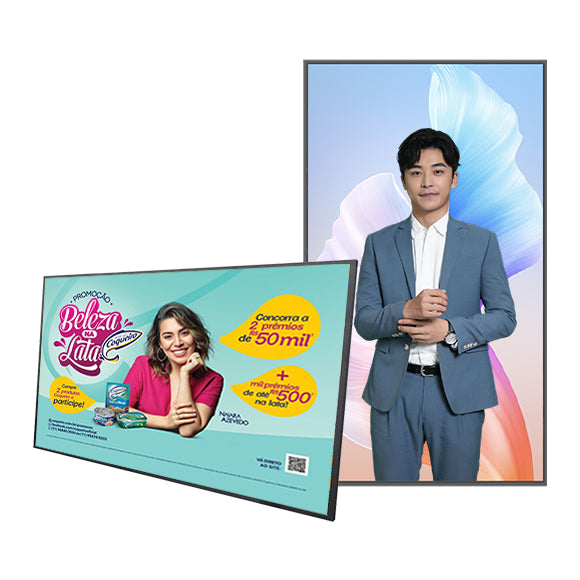 Wall-mounted digital signage